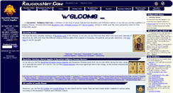 Desktop Screenshot of byzantine.religiousnet.com