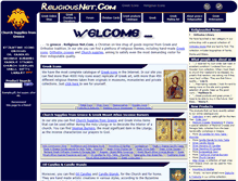 Tablet Screenshot of greece.religiousnet.com